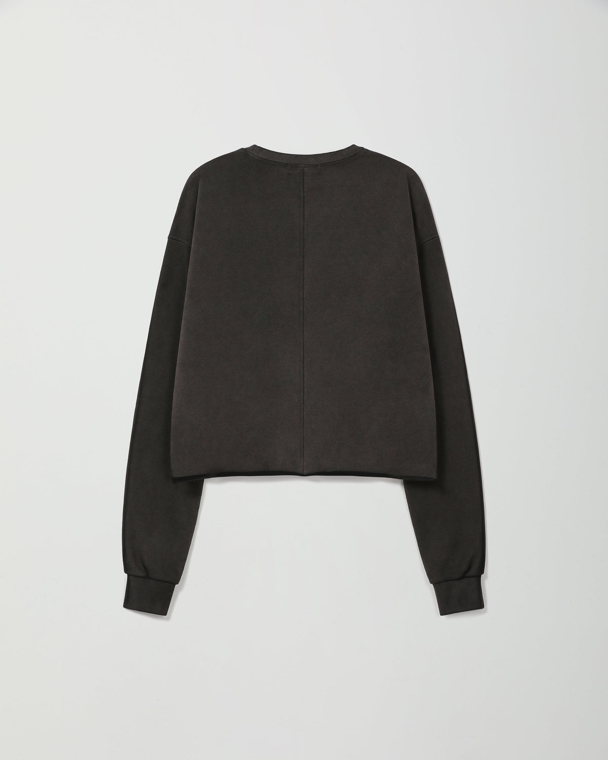 RAW EDGE SWEATSHIRT VINTAGE GREY