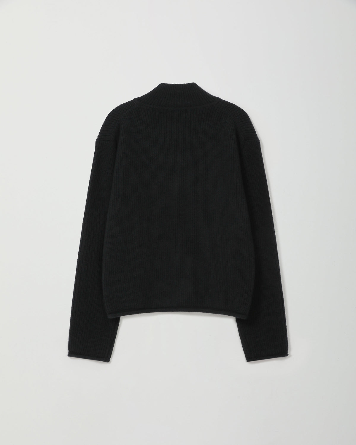JOHNNY COLLAR CHUNKY SWEATER