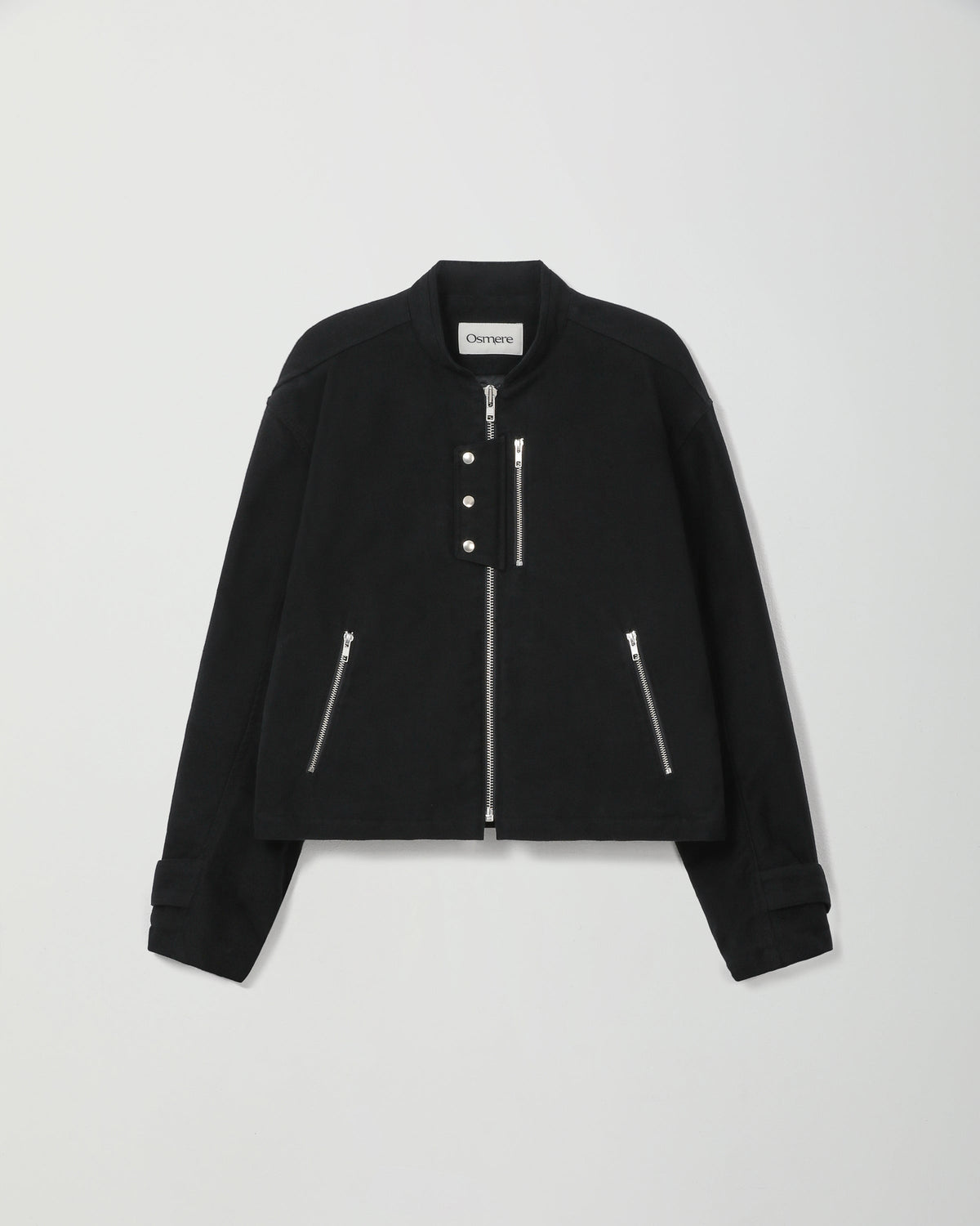 HEAVY MOLESKIN BIKER JACKET